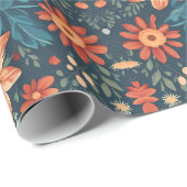 美しいフローラインスピレーション ラッピングペーパー (ロールコーナー)
