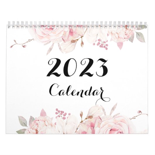 美しいフローラウォールカレンダー2023 カレンダー (カバー)