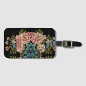 美しいフローラエレガントインスパイアヴィンテージ花 ラゲッジタグ (正面横)