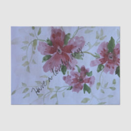 美しいフローラショップティッシュ 薄葉紙