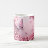 美しいフローラデザインコーヒーマグ コーヒーマグカップ (中央)