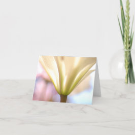 美しいフローラデザインサンキューカード サンキューカード