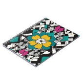 美しいフローラデザイン ノートブック (左側)