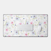 美しいフローラデザイン- Desk Mat デスクマット (キーボード&マウス)
