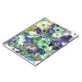 美しいフローラノート ノートブック (左側)