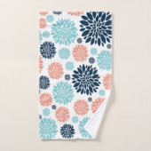 美しいフローラバスタオル バスタオルセット (ハンドタオル)