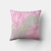 美しいフローラバラバースデースロー枕 クッション (裏面)