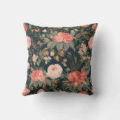 美しいフローラバラ花 クッション (裏面)
