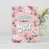 美しいフローラバレンタインデーのグリーティングカード シーズンカード (スタンド正面)