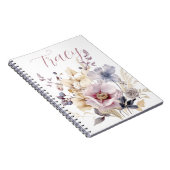 美しいフローラブーケカスタムー ノートブック (右側)