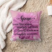 美しいフローラホームはどこか… クッション (ブランケット)