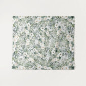 美しいフローラユーカリ写真の背景 タペストリー (正面(横))