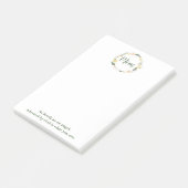 美しいフローラリースママ ポストイット (アングル)