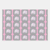 美しいフローラ包装紙シート ラッピングペーパーシート (正面3)