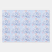 美しいフローラ包装紙シート ラッピングペーパーシート (正面)