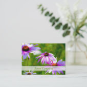 美しいフローラ名刺 名刺 (スタンド正面)