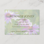 美しいフローラ名刺 名刺 (裏面)