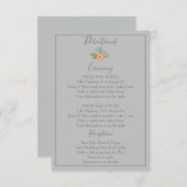 美しいフローラ方向 エンクロージャーカード (正面/裏面)