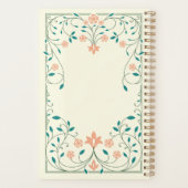 美しいフローラ枠 プランナー手帳 (裏面)