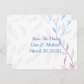 美しいフローラ枠 案内ポストカード (正面/裏面)