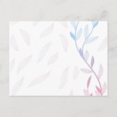 美しいフローラ枠 案内ポストカード (裏面)