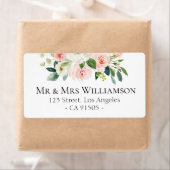 美しいフローラ植物住所 シール (インサイチュ)