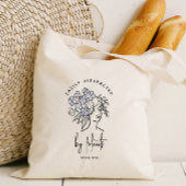 美しいフローラ気の散った庭師パーソナライズされた トートバッグ