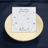 美しいフローラ紙イヤリングディスプレイカード スクエア名刺