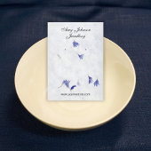 美しいフローラ紙イヤリングディスプレイカード 名刺