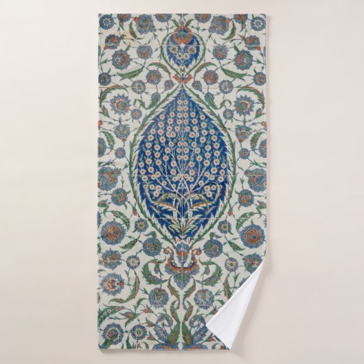 美しいフローラ織物 バスタオル (バスタオル)
