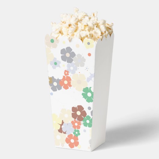 美しいフローラ背景のお気に入りボックス フェイバーボックス (はじけた状態)