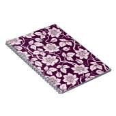 美しいフローラ背景 ノートブック (右側)