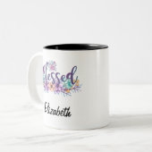 美しいフローラ賛美 ツートーンマグカップ (正面左)