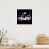 美しいフローラ賛美 ポスター (キッチン)