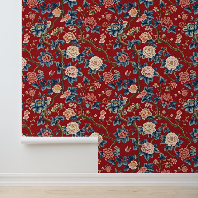 美しいフローラ赤エレガント 壁紙 (アプリケーション)