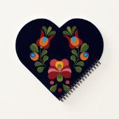 美しいフローラ配置 ノートブック (裏面)