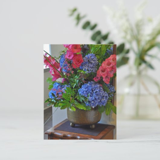 美しいフローラ配置 ポストカード (スタンド正面)