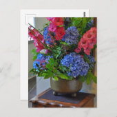 美しいフローラ配置 ポストカード (正面/裏面)