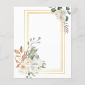 美しいフローラ金ゴールド チラシ (裏面)