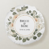 美しいフローラ10周年記念 ラウンドクッション (裏面)