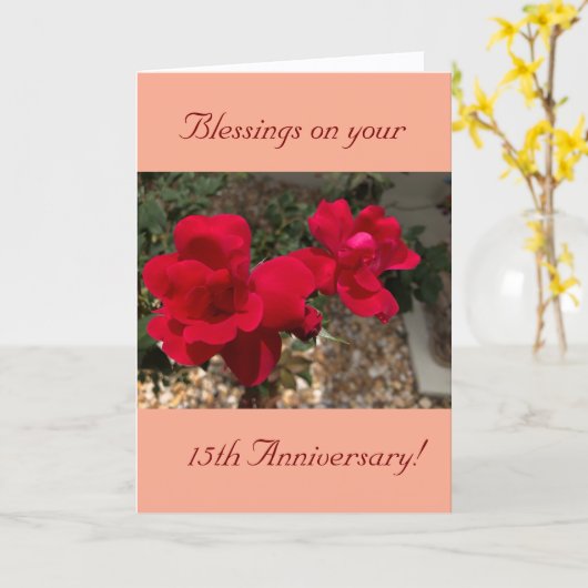 美しいフローラ15周年記念カード カード (黄色い花)