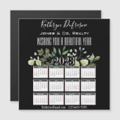 美しいフローラ2023パーソナライズされた磁石 (正面/裏面)