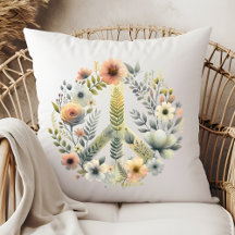 美しいフローラ70sレトロ平和サイン