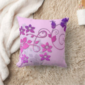 美しいフローラ クッション (ブランケット)