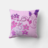 美しいフローラ クッション (裏面)