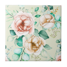 美しいフローラ タイル