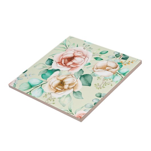 美しいフローラ タイル (側面)