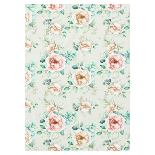 美しいフローラ テーブルクロス (正面)