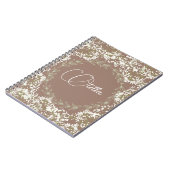 美しいフローラ ノートブック (左側)