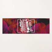 美しいフローラ ヨガマット (正面(横))